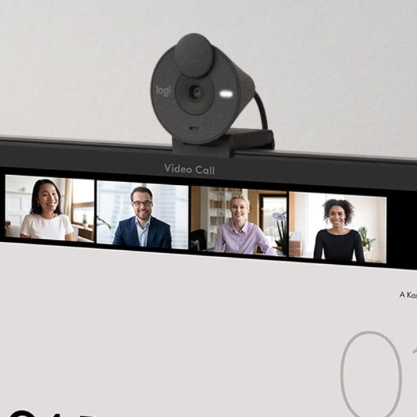 Logitech BRIO Webcam - 2 Megapixel - 30 fps - Graphite - USB Type C - Retail - Image 7