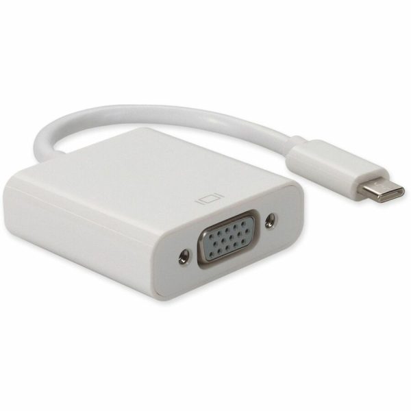 AddOn 5-Pack of USB 3.1 (C) Male to VGA Female White Adapters - Image 7