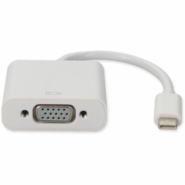 AddOn 5-Pack of USB 3.1 (C) Male to VGA Female White Adapters - Image 8