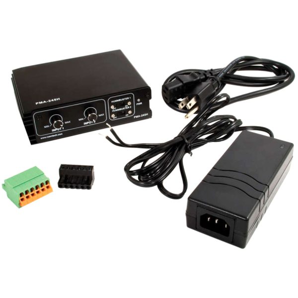 C2G Plenum-Rated 45 Watt Stereo Mixer/Amplifier - Image 2