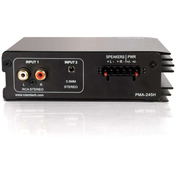 C2G Plenum-Rated 45 Watt Stereo Mixer/Amplifier - Image 4
