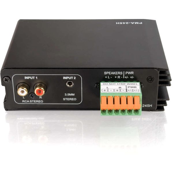 C2G Plenum-Rated 45 Watt Stereo Mixer/Amplifier - Image 5