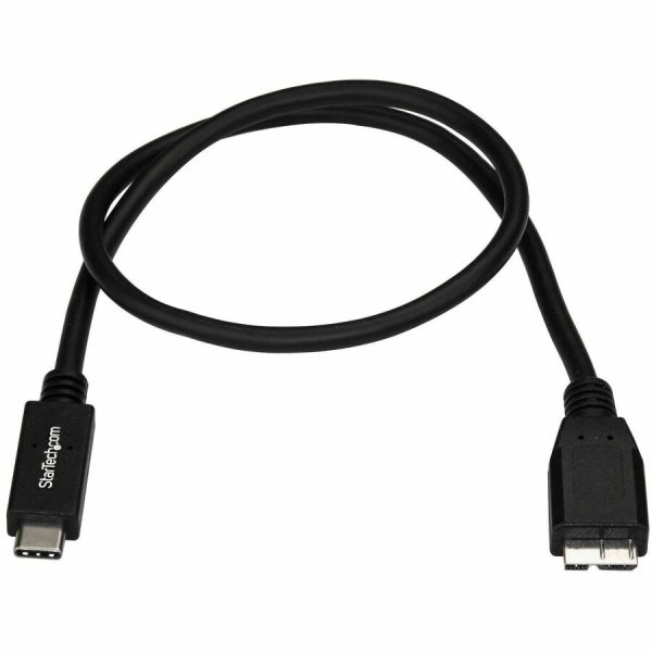 StarTech.com USB C to Micro USB Cable - 3 ft / 1m - USB 3.1 Cable - 10Gbps - Micro USB Cord - USB Type C to Micro USB Cable - Image 3