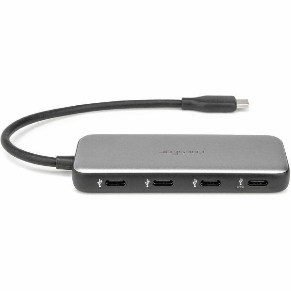 Rocstor Premium USB-C HUB with PD - USB-C to Quad USB-C 3.1 5Gbps Ports - Image 4