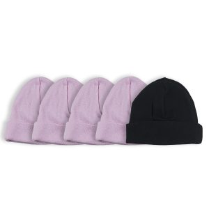 Girls Baby Cap (pack Of 5) Ls_0532