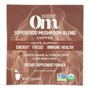Om - Coffee Mushroom Blend - Case of 10-.20 OZ