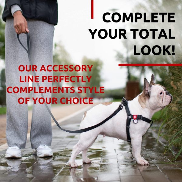 Waterproof Dog Leash 4 Ft   6 Ft   Anti Slip Dog Leash for Large Dogs Small and Medium Dogs   Heavy Duty Dog Leash with Water and Dirt Resistant   Long Or Short Dog Leashes for Boy & Girl Dogs - Image 6
