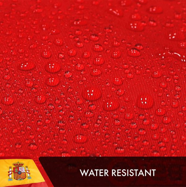 Spain Spanish Flag 3x5 Ft 5-Pack Double-sided Embroidered Polyester By G128 - Image 6