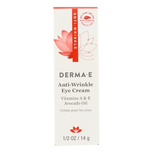 Derma E - Anti - Wrinkle Vitamin A Eye Cr?me - 0.5 oz. - Image 2