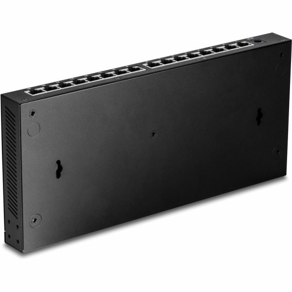 TRENDnet 16-Port Unmanaged 2.5G Desktop Network Ethernet Switch, TEG-S3160, 16 x 2.5Gb RJ-45 Ports, 80Gbps Switching Capacity, NDAA TAA Compliant, Lifetime Protection, Black - Image 3