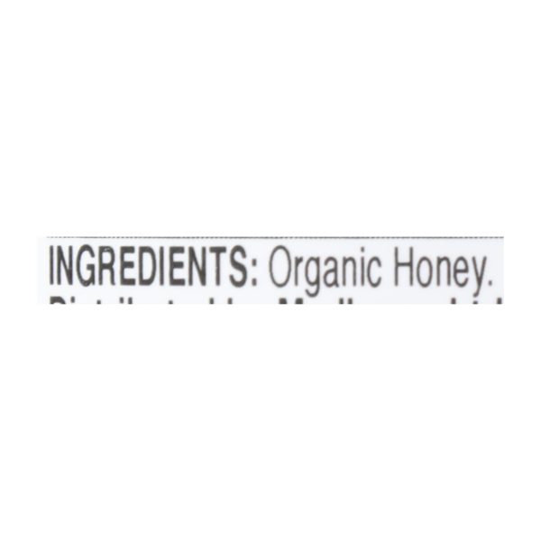 Madhava Honey Organic Honey Bear - Case of 6 - 12 oz. - Image 2