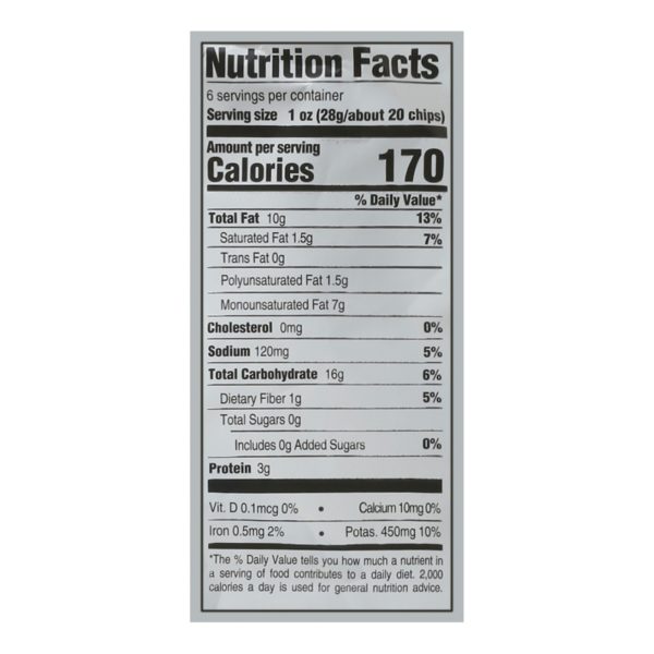 Boulder Canyon - Chip Sea Salt & Avo Oil - Case of 12-6 OZ