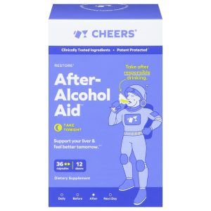 Cheers - After Alcohol Aid Restore - EA of 1-36 CT