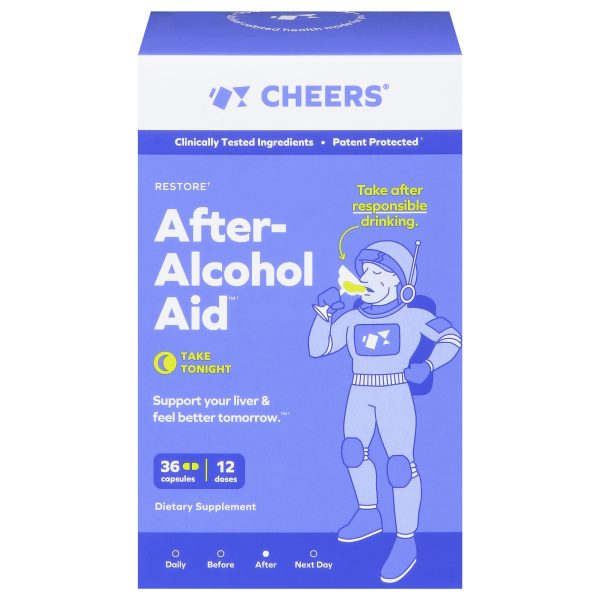 Cheers - After Alcohol Aid Restore - EA of 1-36 CT