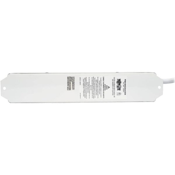 Eaton Tripp Lite Series Safe-IT UL 1363A Medical-Grade Power Strip for Patient-Care Vicinity, 6x 20A Hospital-Grade Outlets, 15 ft. (4.57 m) Cord - Image 4