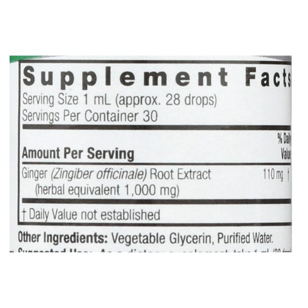 Nature's Answer - Ginger Root Alcohol Free - 1 fl oz - Image 2