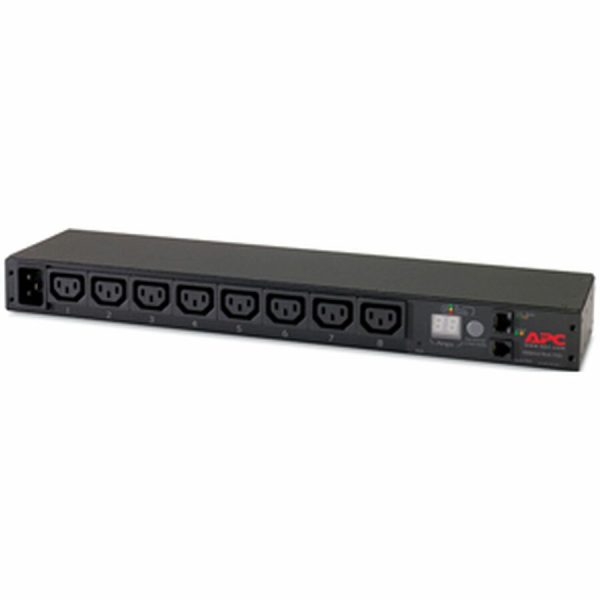 APC by Schneider Electric Rack PDU, Metered, 1U, 16A, 208/230V, (8) C13 - Image 3