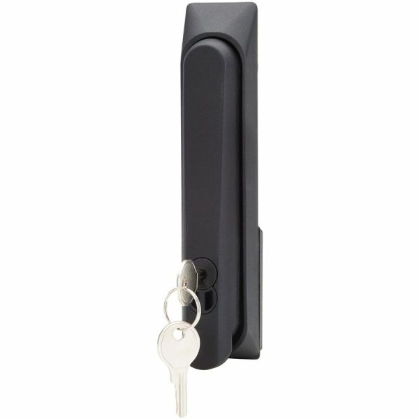 Eaton Tripp Lite Series SmartRack Locking Door Handle for Server Rack Cabinets - Front and Back Doors, SFIC Lock Core, 2 Keys - Image 9