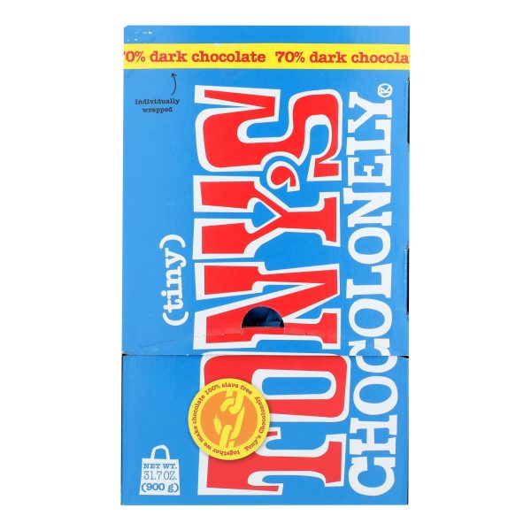 Tony's Chocolonely - Tt Dark Bulk Pck 100 Bites - 1 Each 1-31.7 OZ - Image 3
