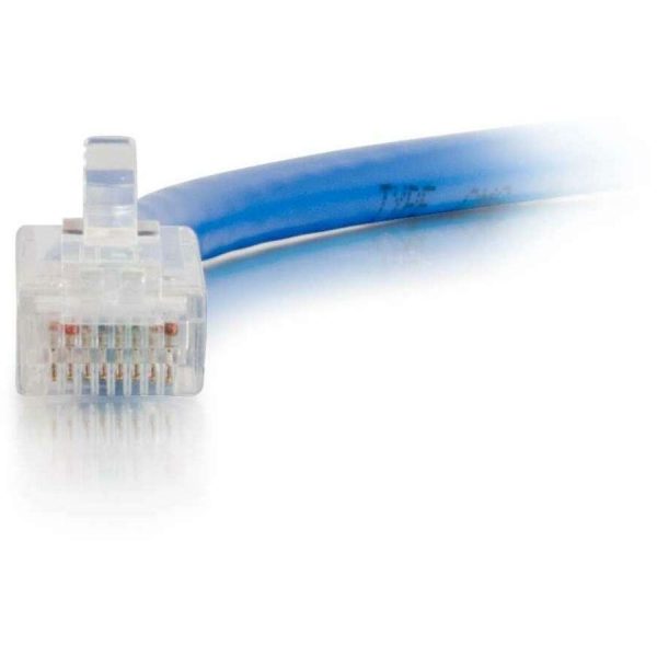 C2G 20ft Cat6 Non-Booted Unshielded (UTP) Ethernet Cable - Cat6 Network Patch Cable - PoE - Blue - Image 2