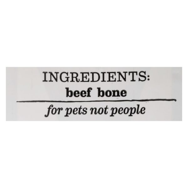 Happy N Healthy Pet - Dog Bone Beef Medium - Case of 6 - 1 CT - Image 2