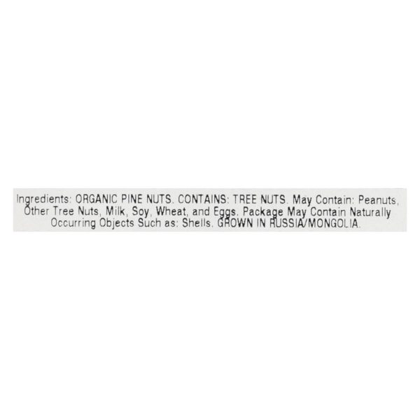 Aurora Natural Products - Organic Pine Nuts - Case of 12 - 4 oz.