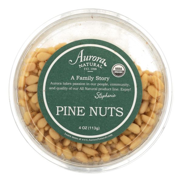 Aurora Natural Products - Organic Pine Nuts - Case of 12 - 4 oz. - Image 3