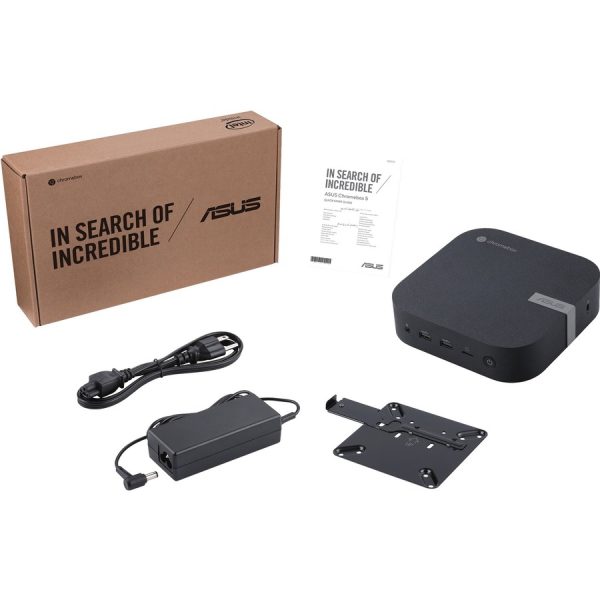 Asus Chromebox 5 CHROMEBOX5-S5055UN Chromebox - Intel Core i5 12th Gen i5-1240P - 8 GB - 128 GB SSD - Mini PC - Eco Black - Image 8