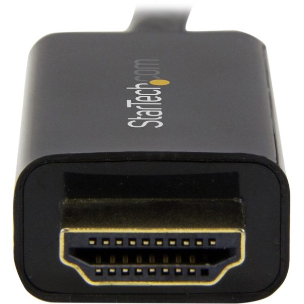 StarTech.com 3ft (1m) DisplayPort to HDMI Cable, 4K 30Hz Video, DP 1.2 to HDMI Adapter Cable Converter for HDMI Monitor/Display, Passive - Image 5