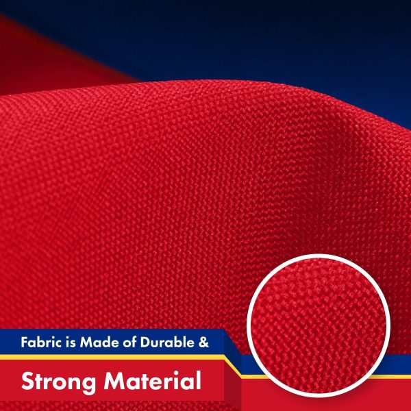 G128 2 Pack: Liechtenstein Liechtensteiner Flag | 3x5 Ft | LiteWeave Pro Series Printed 150D Poly | Country Flag, Indoor/Outdoor, Vibrant Colors, Brass Grommets, Thicker and More Durable Than 100D 75D - Image 4
