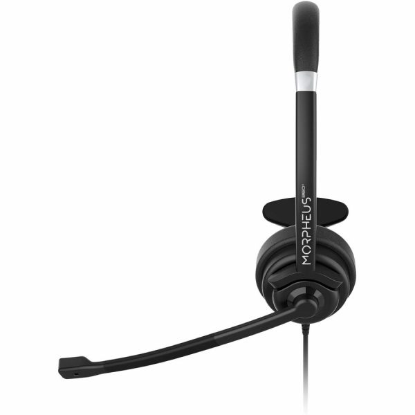 Morpheus 360 Connect USB Mono Headset with Boom Microphone - Noise Cancelling - Reversible Design - Eco-Leather Ear Cushion - Inline Volume - HS5200MU - Image 5