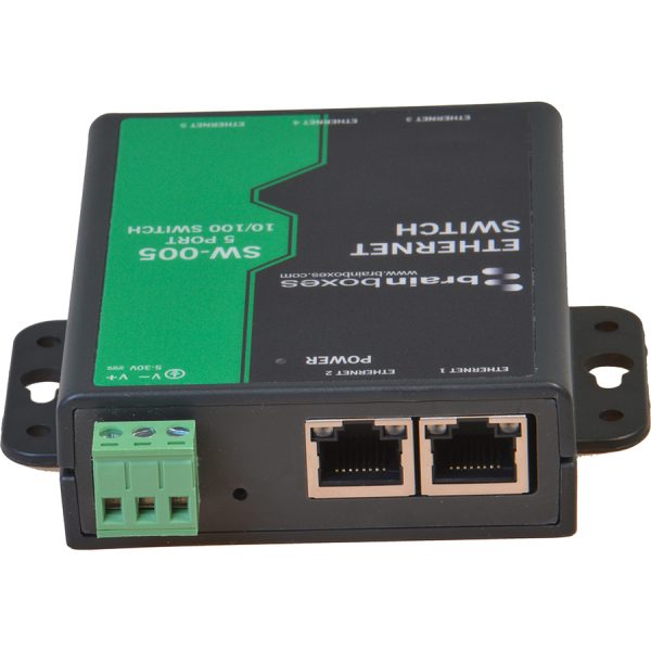 Brainboxes 5 Port Unmanaged Ethernet Switch Wall Mountable - Image 5