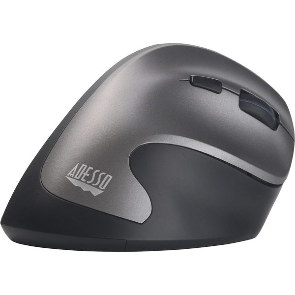 Adesso Antimicrobial Wireless Vertical Ergonomic Mouse - Image 2