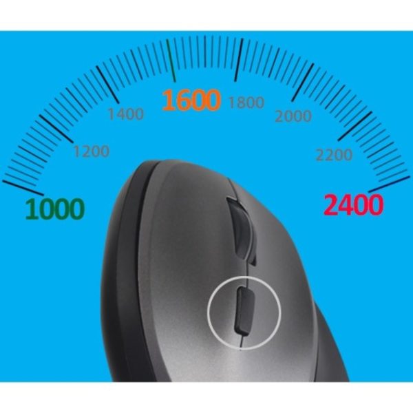Adesso Antimicrobial Wireless Vertical Ergonomic Mouse - Image 10