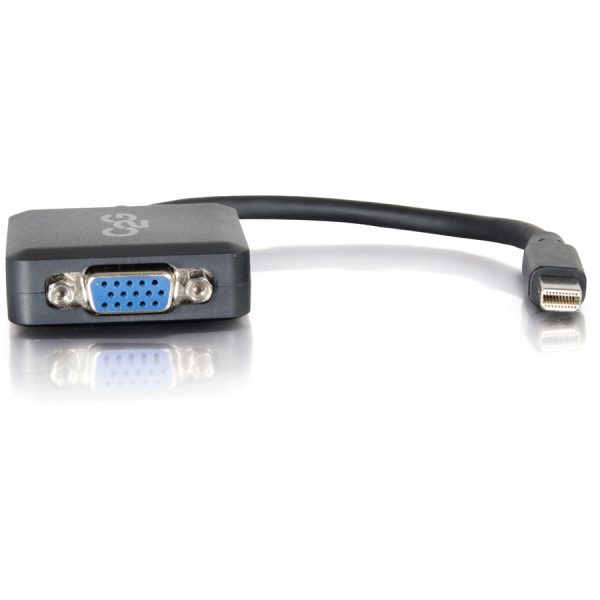 C2G Mini DisplayPort to VGA Adapter - 8in - Active - M/F - Image 2