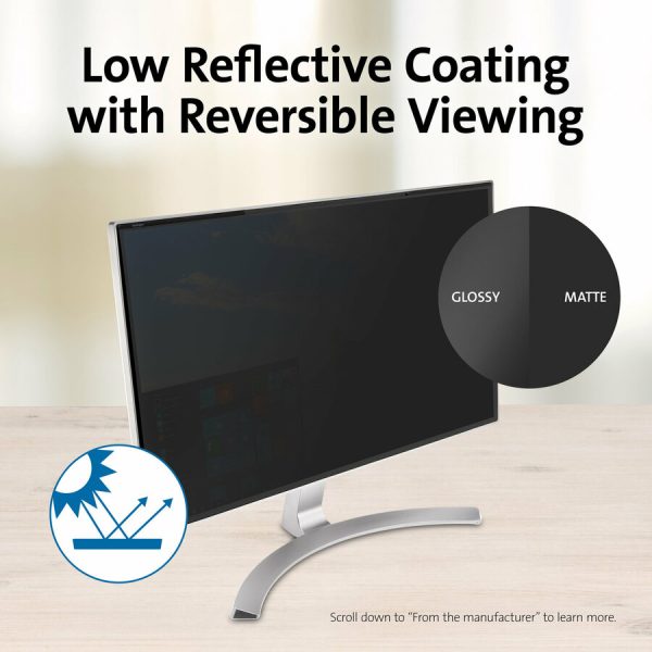 Kensington MagPro 27.0" Monitor Privacy Screen with Magnetic Strip Black - Image 7