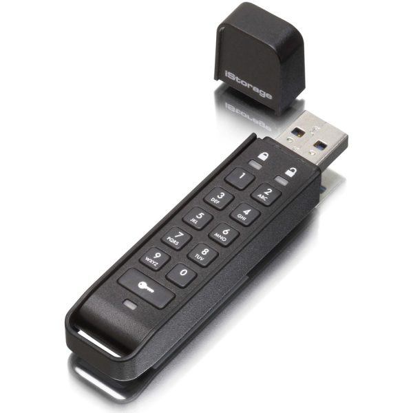 iStorage datAshur Personal2 16 GB | Secure Flash Drive | Password protected | Portable | Military Grade Hardware Encryption | USB 3.0 | IS-FL-DAP3-B-16 - Image 3