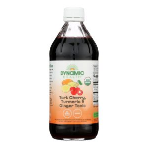Dynamic Health Tonic - Tart Cherry Turmeric and Ginger - Organic Certified - 16 oz