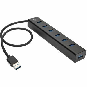 Eaton Tripp Lite Series 7-Port Portable USB 3.x (5Gbps) Mini Hub, Aluminum