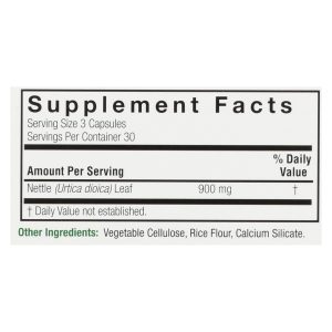 Nature's Answer - Nettle Leaf 900mg - 1 Each - 90 CAP