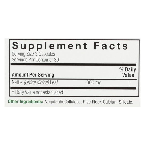 Nature's Answer - Nettle Leaf 900mg - 1 Each - 90 CAP