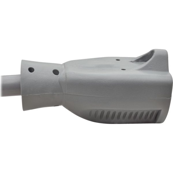 Eaton Tripp Lite Series Hospital-Grade Extension Cord, NEMA 5-15P to NEMA 5-15R - Green Dot, 15A, 125V, 14 AWG, 15 ft. (4.57 m), Gray - Image 4