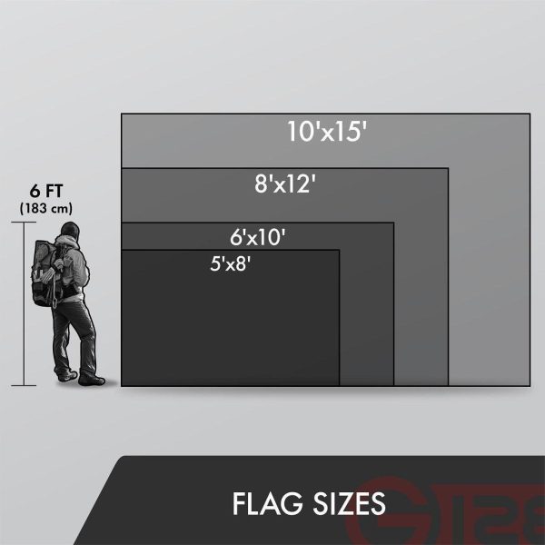 G128 5 Pack: Texas Tea-Stained Flag | 5x8 Ft | ToughWeave Pro Series Embroidered 420D Polyester | Embroidered Design, Indoor/Outdoor, Brass Grommets, High Quality - Image 8
