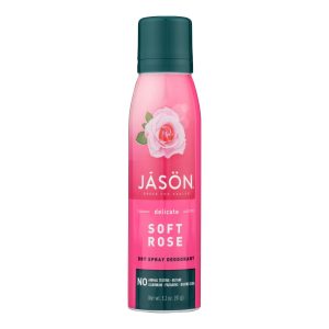 Jason Natural Products - Deod Spry Soft Rose - EA of 1-3.2 OZ