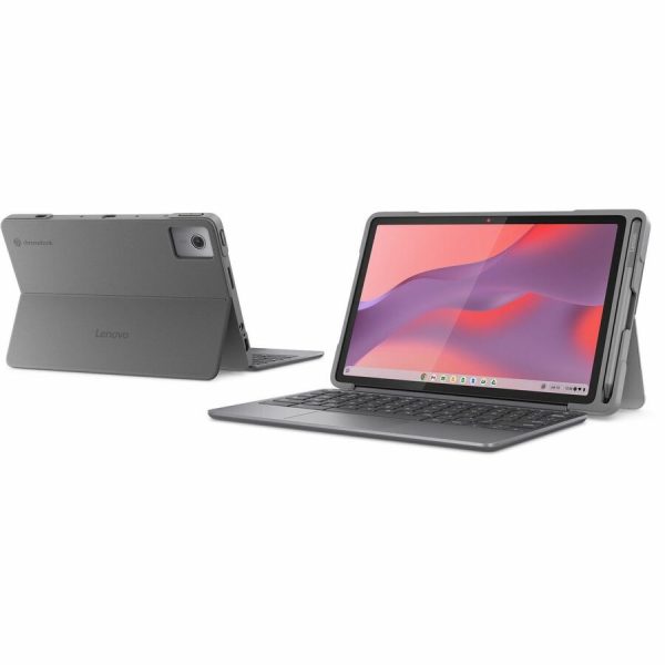 Lenovo Chromebook Duet EDU G2 83HJ0009UB Chromebook Tablet - 10.9" WUXGA - MediaTek Kompanio 838 - 8 GB - 64 GB Storage - ChromeOS - Luna Gray - Image 2