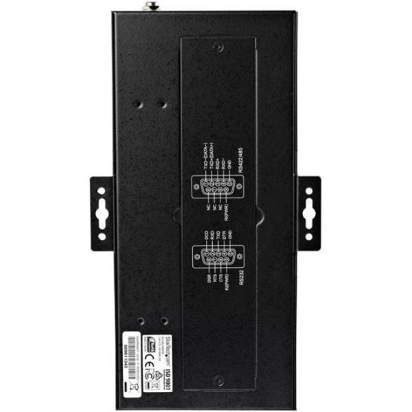 StarTech.com USB to RS232/RS485/RS422 8 Port Serial Hub Adapter - Industrial Metal USB 2.0 to DB9 Serial Converter - Din Rail Mountable - Image 7