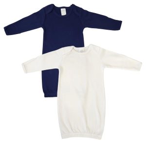 Unisex Newborn Baby 2 Piece Gown Set Nc_0887