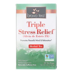Bravo Teas and Herbs - Tea - Triple Stress Relief - 20 Bag