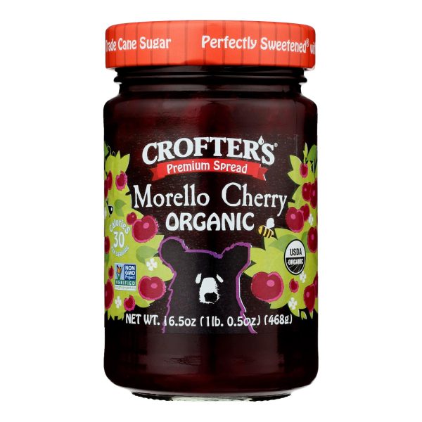 Crofters - Prem Sprd Mrlo Cherry - Case of 6-16.5 OZ - Image 3
