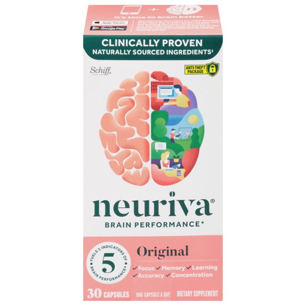 Schiff Vitamins - Neuriva Brain Performance - 1 Each-30 CT
